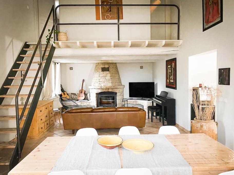 Belle Maison Provencale Au Pied Du Mont Ventoux Caromb المظهر الخارجي الصورة