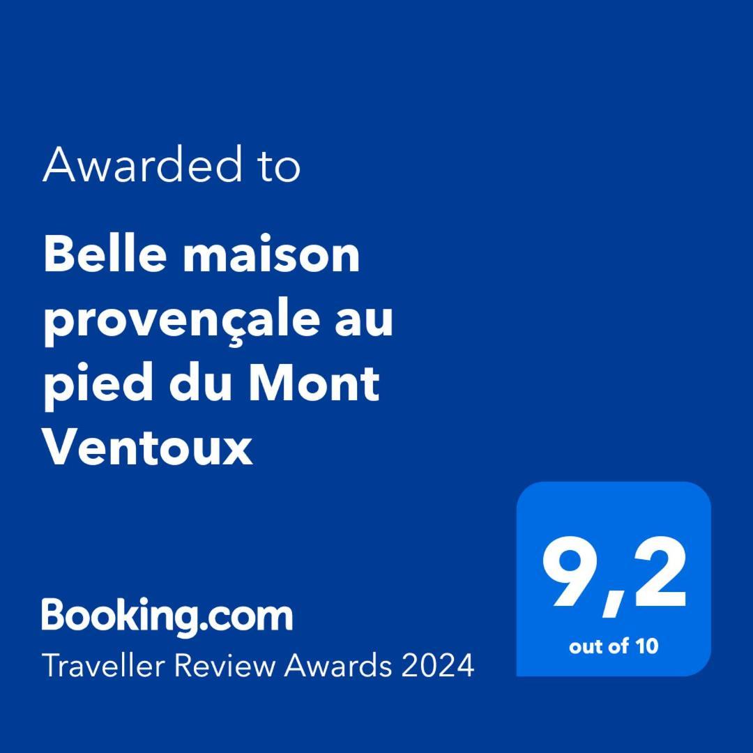 Belle Maison Provencale Au Pied Du Mont Ventoux Caromb المظهر الخارجي الصورة